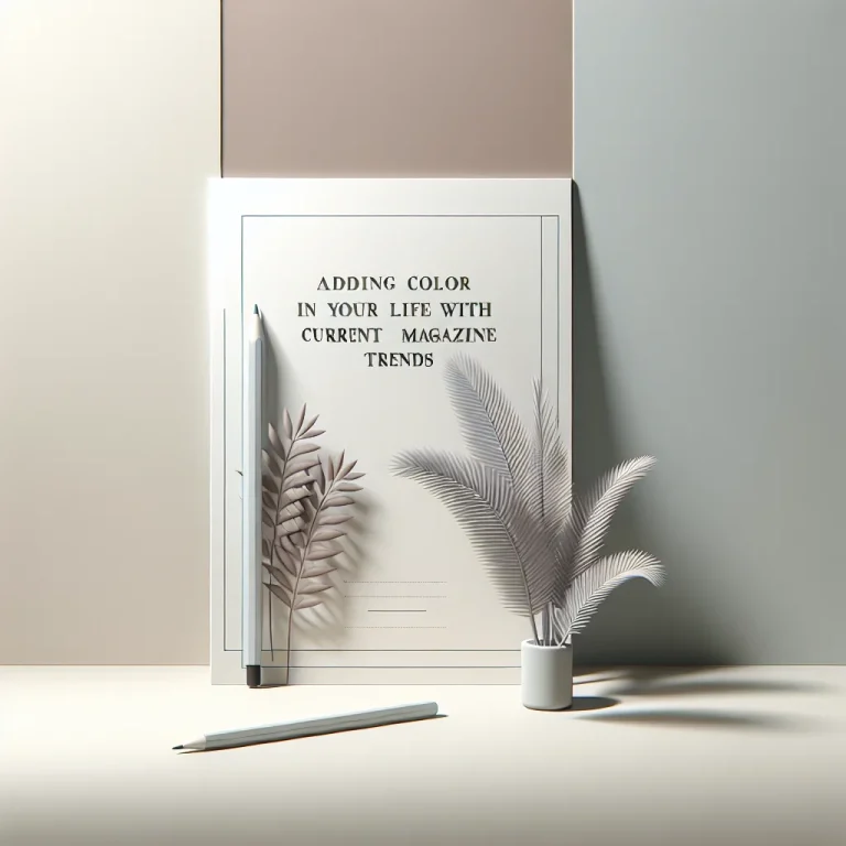 Güncel Magazin Trendleriyle Hayatınıza Renk Katın